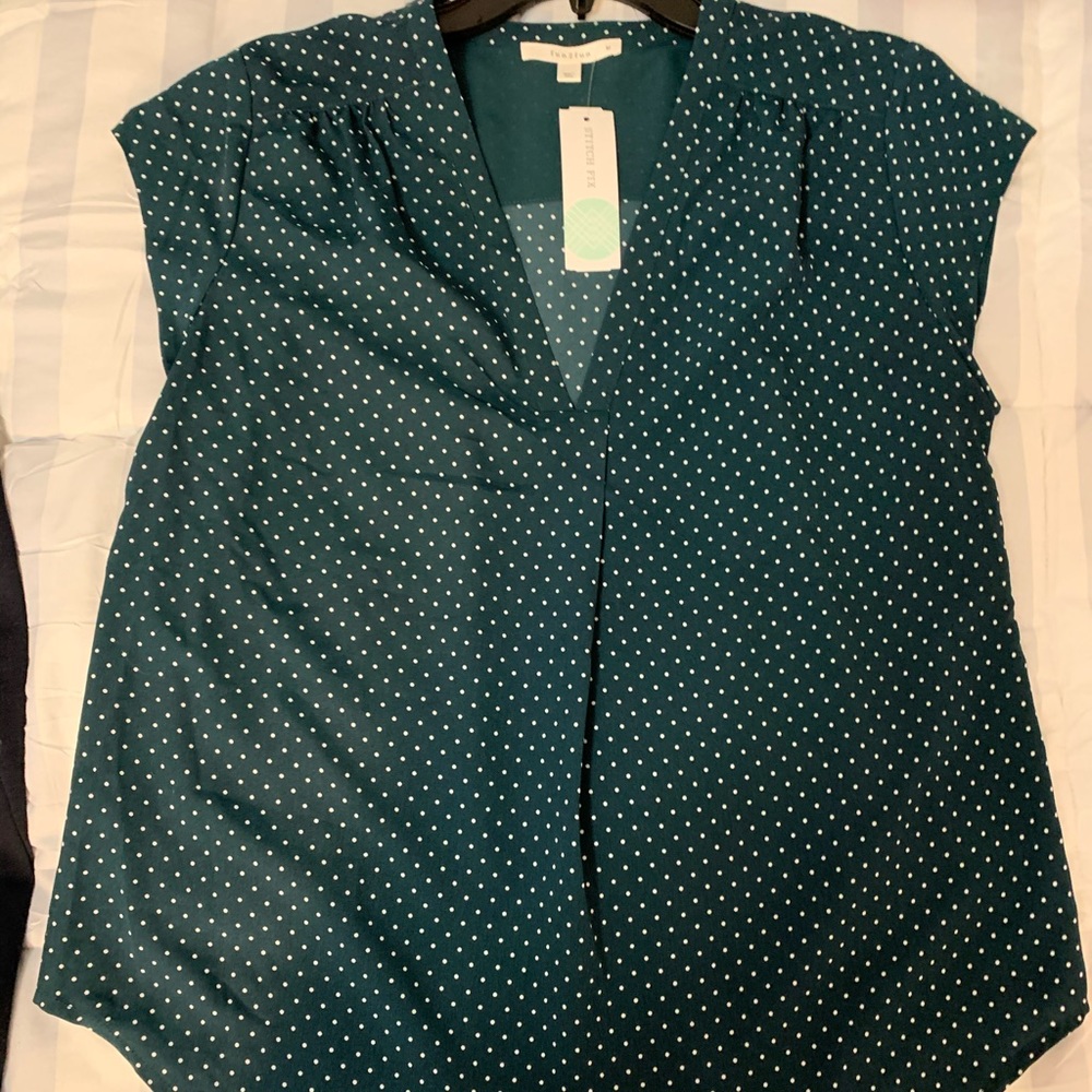 NWT deep v neck blouse